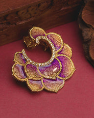 Plum Bloom Earrings | Sterling Silver