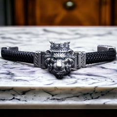 King Lion bracelet | Sterling Silver