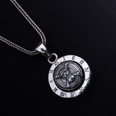 Men's Devil Spin Chain Pendant | Jenzo-925 sterling silver - Jenzo Jewellery