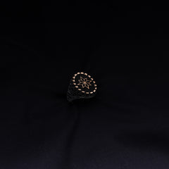 Men's Black Star Turkish Premium Ring | Jenzo-925 sterling silver - Jenzo Jewellery