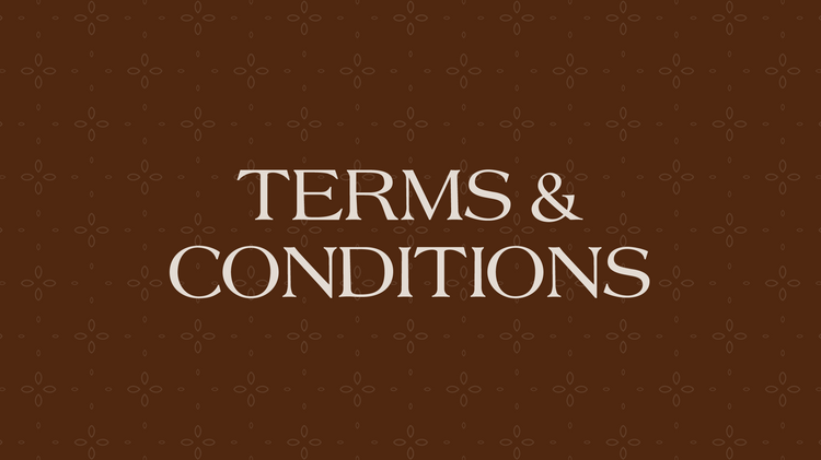 Terms & Conditions – Jenzo Jewellery
